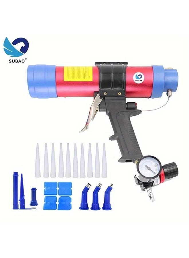 310ml Air Pressure Sealant Gun Adjustable Caulk Applicator For Bathroom Kitchen Tiles - Image 2
