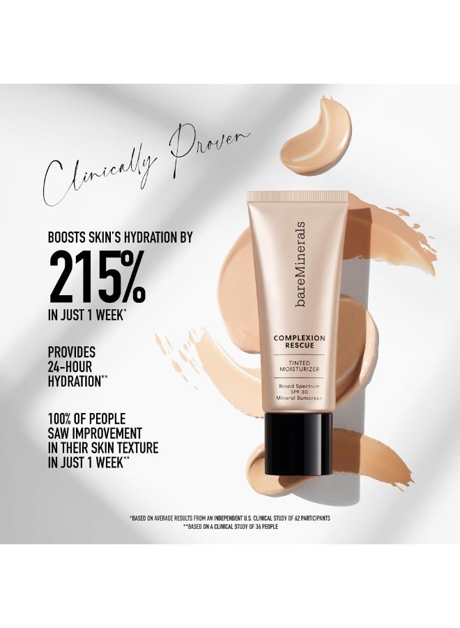 bareMinerals Complexion Rescue Tinted Moisturizer for Face with SPF 30, Full Size, Vanilla 02 - Image 3