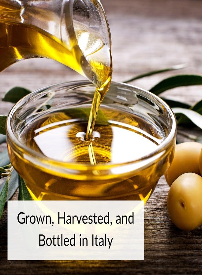 DeLallo Organic Extra Virgin Olive Oil, Imported from Italy, Gourmet Oil for Dipping and Drizzling, Made With First Cold Pressing of Olives, 16.9 oz Bottle (2 Pack) - Image 2