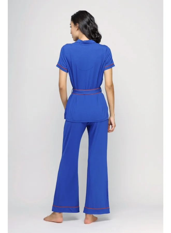 NeceSera Perky Blue Flared Pajamas