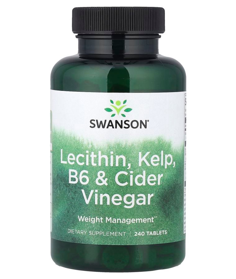 Lecithin Kelp B6 & Cider Vinegar 240 Tablets