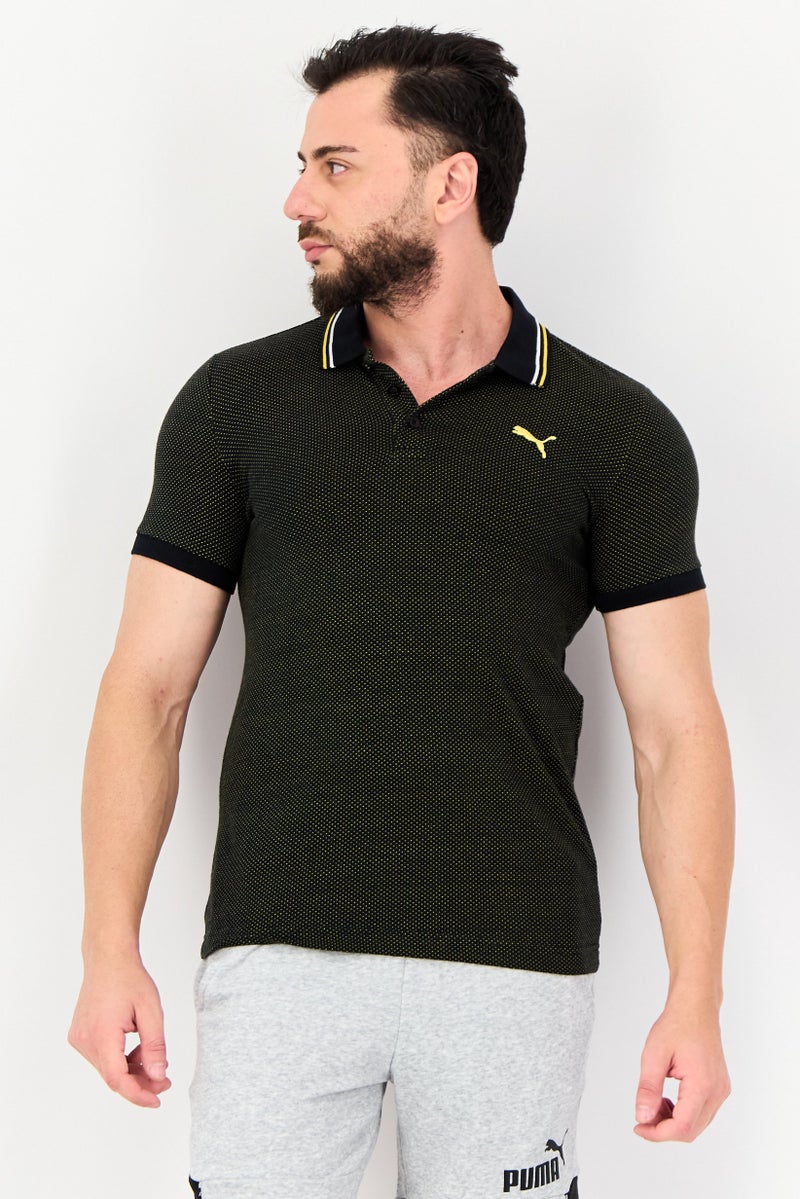 PUMA Men Sportswear Fit Short Sleeve Outdoor Polo, Multicolor - Image 1