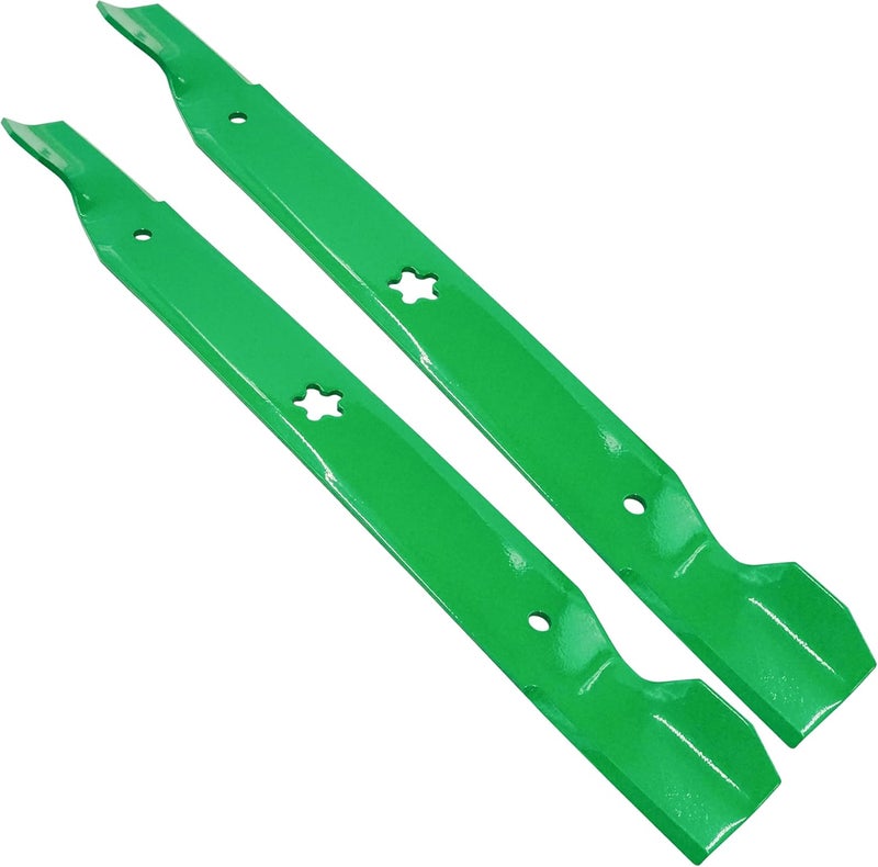 Caltric مجموعة كالتريك 2 شفرة جزازة العشب 42 بوصة متوافقة مع هوسكفارنا Yth18542 Yth20B42T Yth20F42T - Image 1
