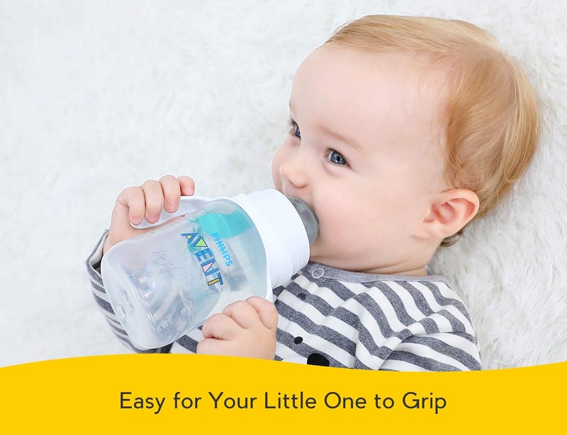 CHUBBIEE Baby Bottle Handles for Philips Avent AntiColic and AirFree Vent Baby Bottles Compatible Avent Bottle Holder for Baby 2 Count - Image 3