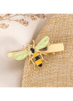 Luzen 6Pcs Exquisite Cute Metal Bee Alligator Hair Clips Barrettes Honeybee Hair Side Clip Bride Bridesmaid Hair Jewelry Accessories For Women Teen Girls Fashion Hair Accessories 6 Colors  - Image 5