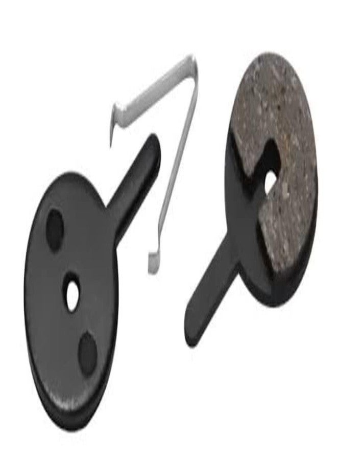 CYBIC Bicycle Disc Brake Pads, Semi-Metallic, with Spring Clip - Image 1