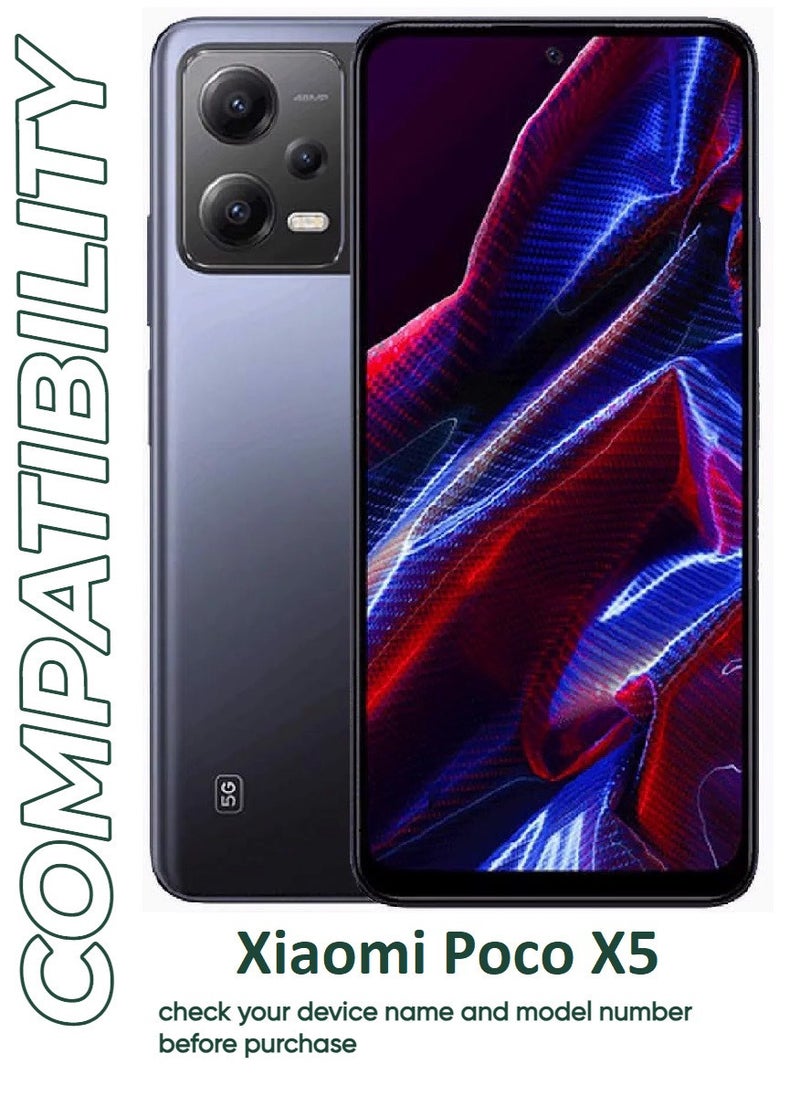 ACLIX 2 Pieces Antistatic ESD Dustproof Premium Quality High Definition Tempered Glass Screen Protector Designed For Xiaomi Poco X5 - Image 3