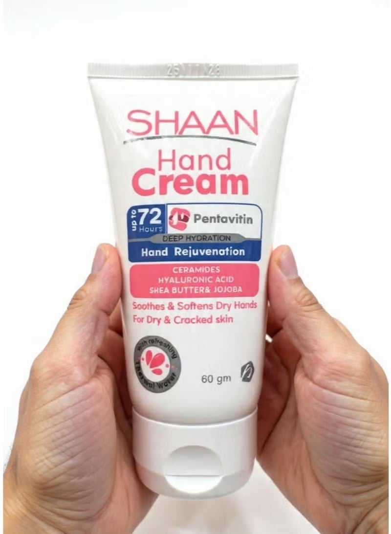 Shan Dry and Sensitive Skin Renewal Cream 120g + Hand Cream for Dry and Cracked Skin 60g - Set - Image 2