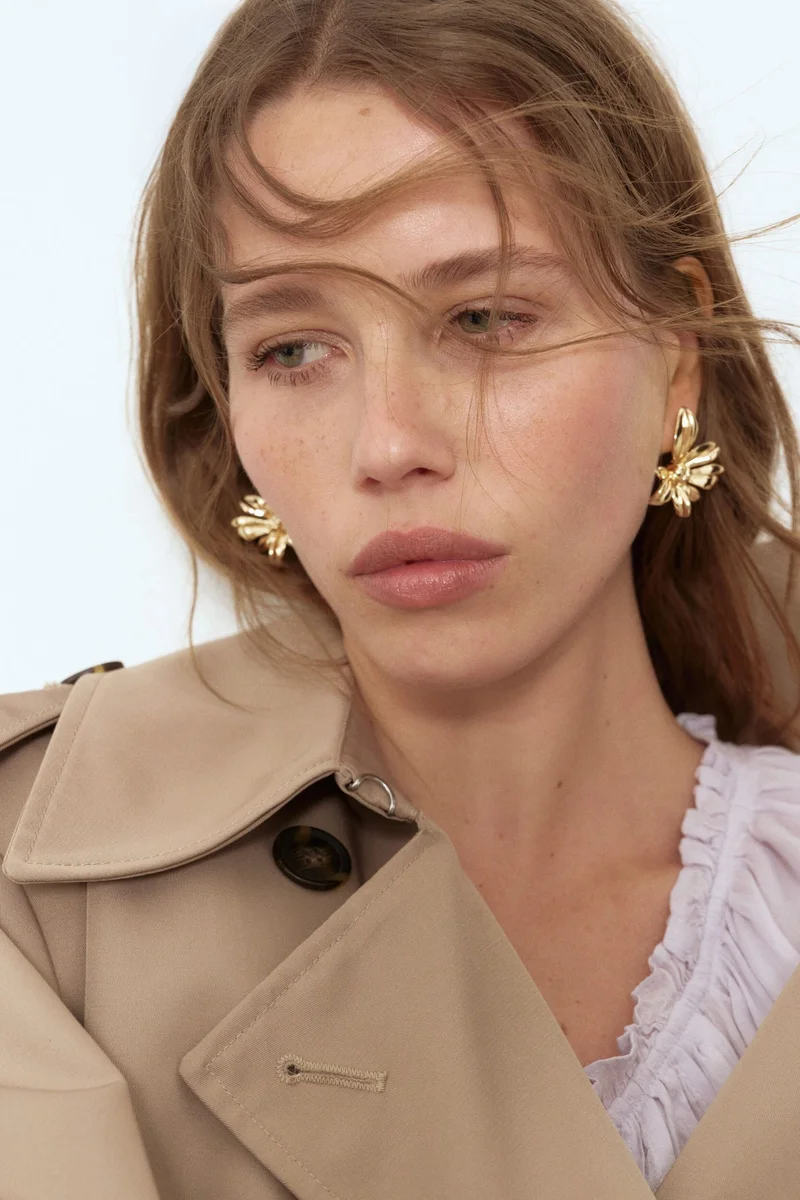 H&M Flower-shaped earrings