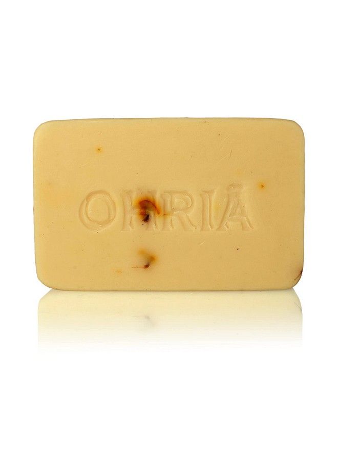 OHRIA Ayurveda Haldi Besan & Marigold Bathing Bar ; Skin Brightening The Traditional Bath 120G - Image 3