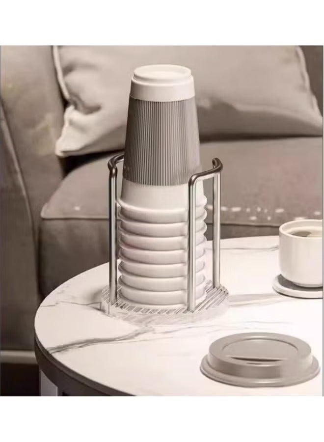 Generic Paper Cup Holder Acrylic Cup Holder Disposable Cup Holder Coffee And Tea Cup Holder  - Image 5
