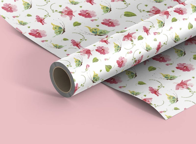 Dovetail Aloha Gift Wrapping Paper Sheet Pack of 4 - Image 4