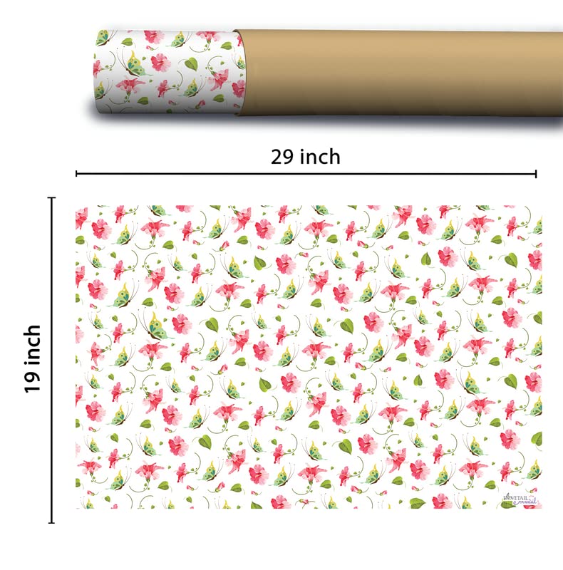Dovetail Aloha Gift Wrapping Paper Sheet Pack of 4 - Image 3