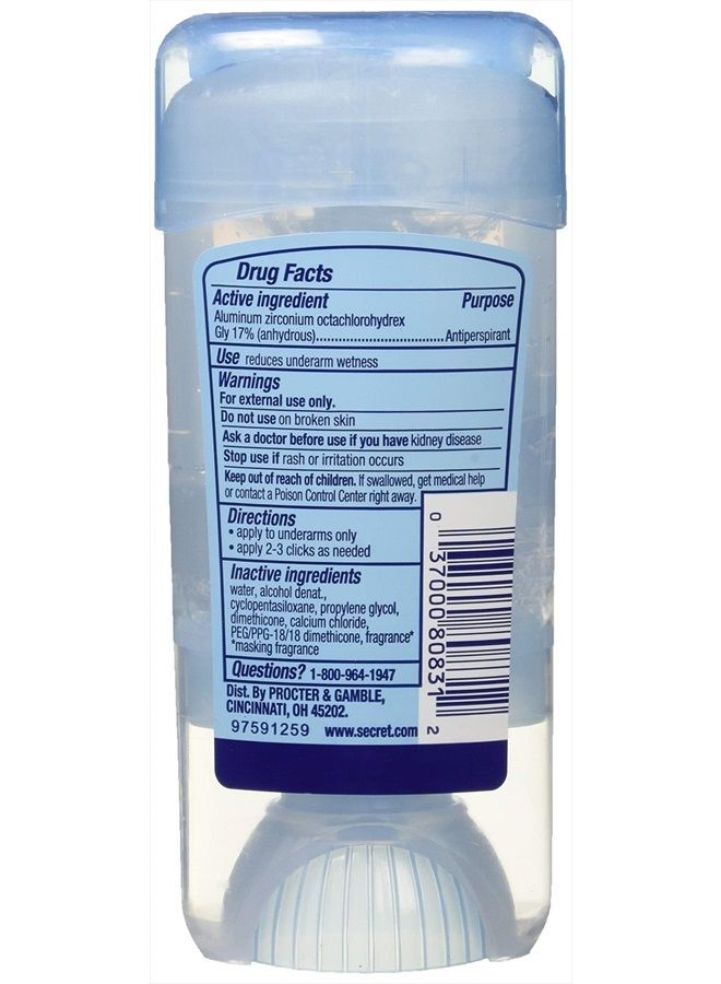 Secret Outlast Xtend Antiperspirant Deodorant, Clear Gel, Unscented, 2.6 Ounce (Pack of 2) - Image 2