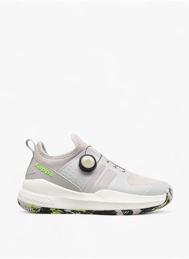 Kappa Boys Colourblock Sports Shoes With Rotating Buckle  - Image 3