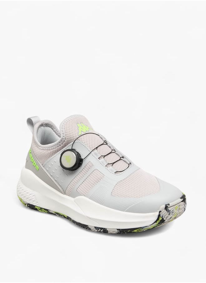 Kappa Boys Colourblock Sports Shoes With Rotating Buckle  - Image 1