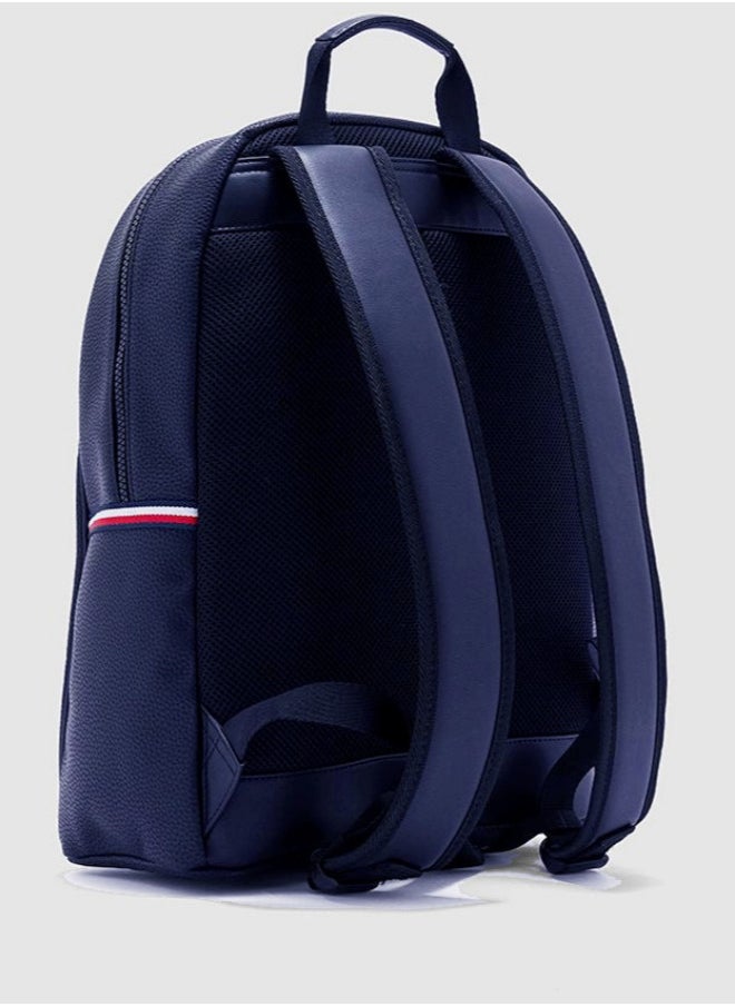 Tommy Hilfiger Plus Tommy Hilfiger Men's Essential Backpack, Navy, One Size  - Image 3
