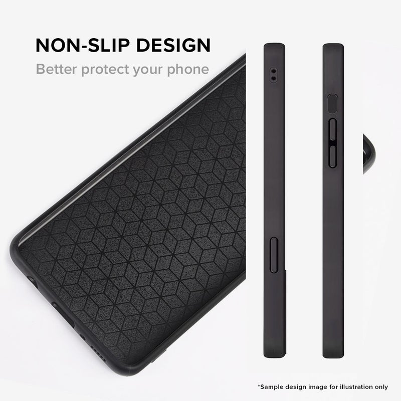 Stylizedd For OnePlus 15R Case,Slim fit Camera Protection, Shockproof Thin Phone cover  - Custom Floral Monogram - R ( Black ) - Image 4