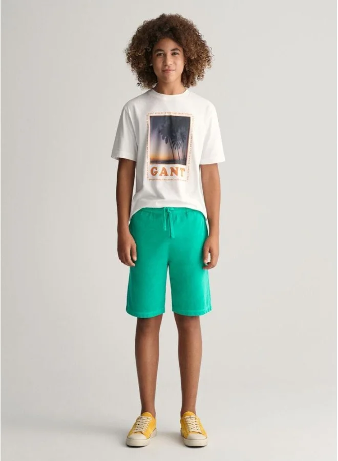 غانت Gant Teens Sunfaded Sweat Shorts