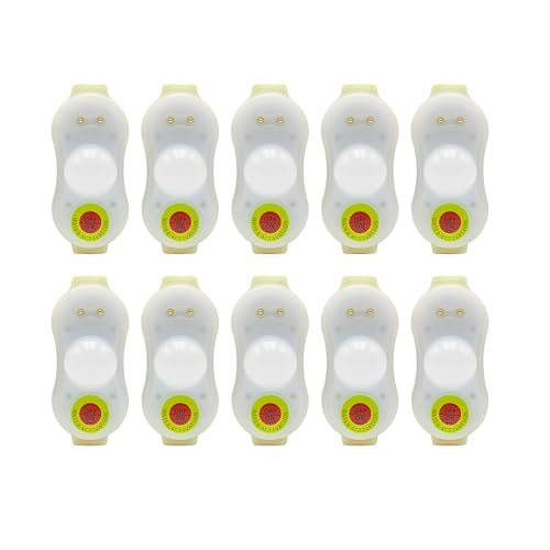 ACR HEMILIGHT3 LED Life Jacket Light Bulk 10Pack Compact Strobe with 20 hrs Battery 100 Waterproof HighIntensity USCG Approved Marine Safety Visibility at Sea - Image 1