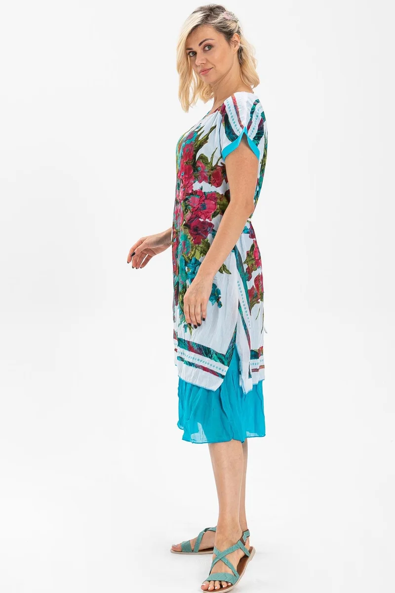 اليش شيل بيزي Floral Print Dress