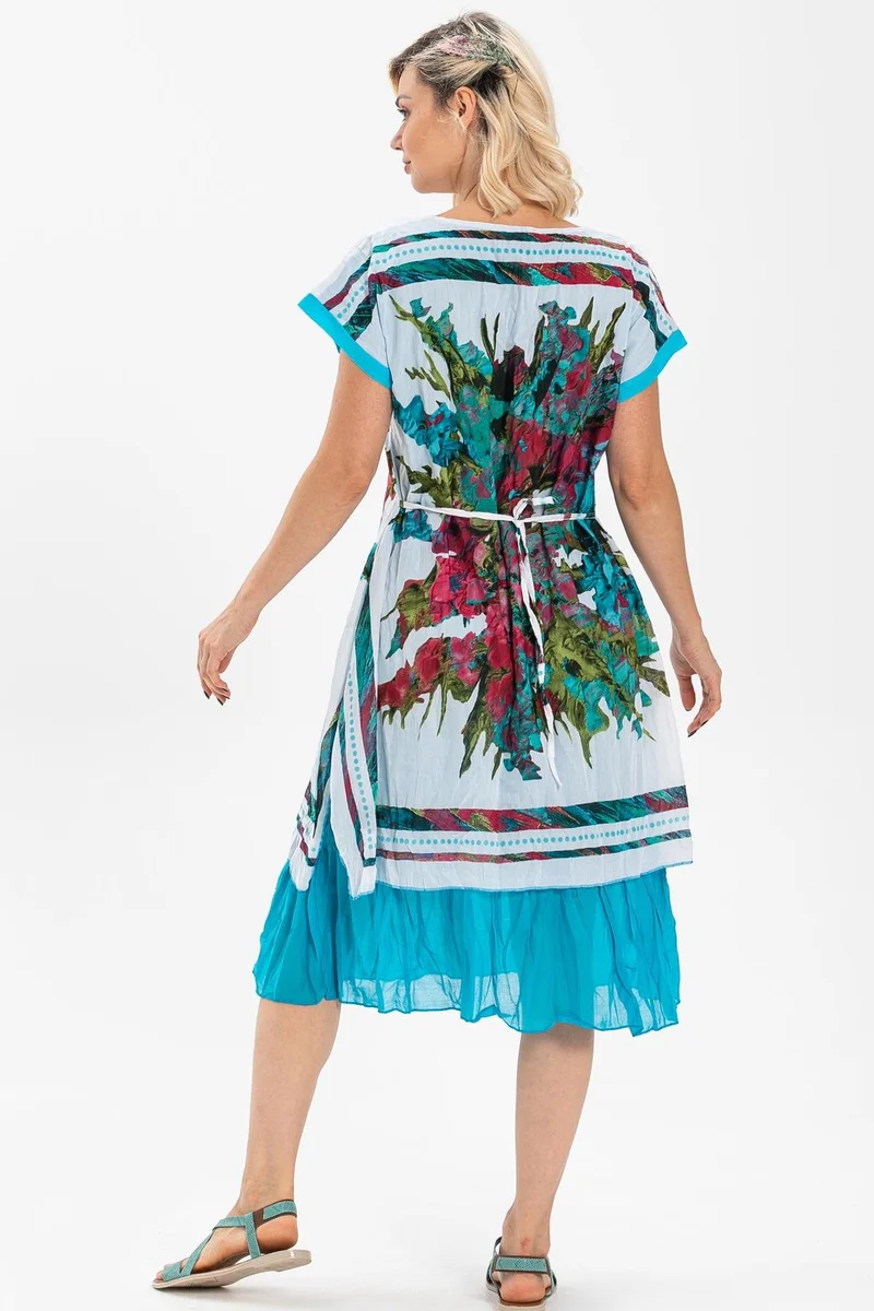 اليش شيل بيزي Floral Print Dress