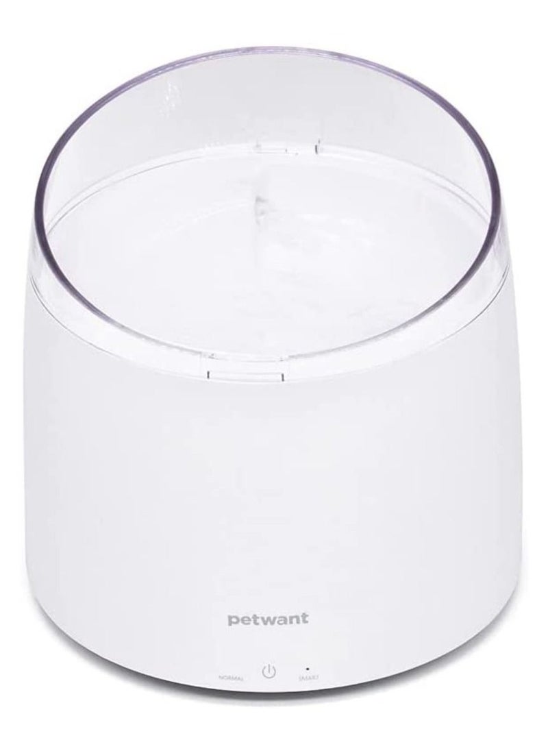 Petwant 1.5L Smart Automatic Pet Drinking Fountain with Water Filter and UV light for Cats Dogs  - Image 1