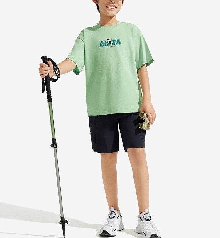 ANTA Kids Panda Tee | 100% Cotton Outdoor T-Shirt/Soft Cotton · Breathable Comfort · Trendy Everyday Style - Image 2