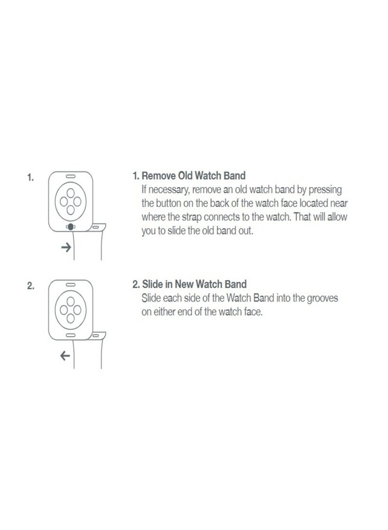 1Pcs Sky Blue S/M 42-44mm Silicone Rubber Strap Band For Replacement Apple Watch Strap - Image 2