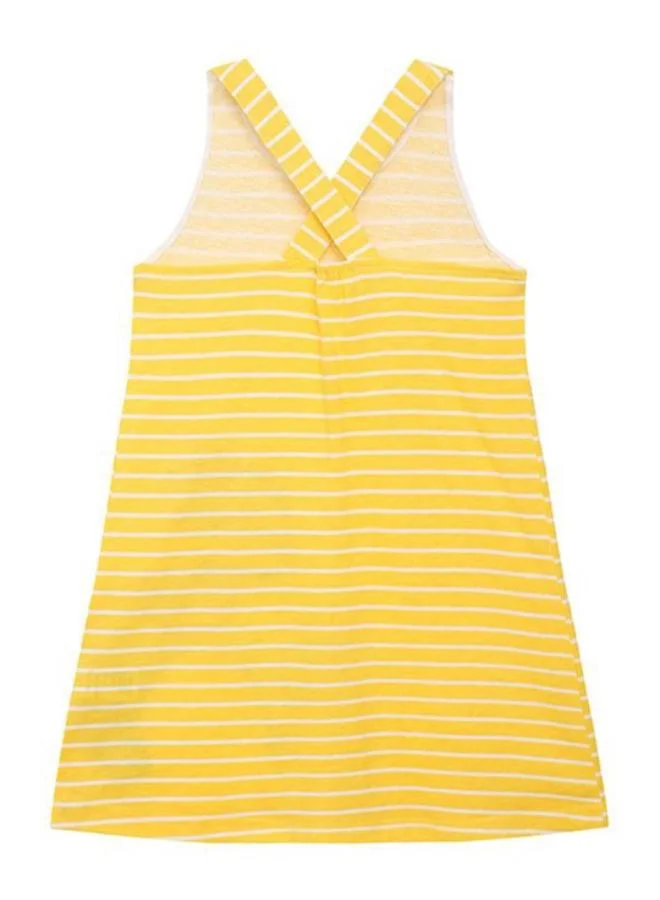 YUNIQEE Striped Unicorn Dress