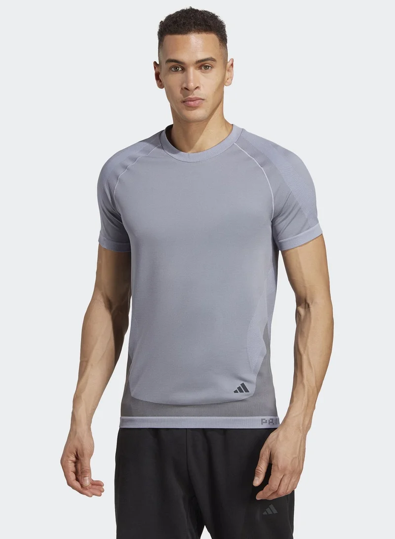 Adidas Primeknit Yoga Seamless T-Shirt