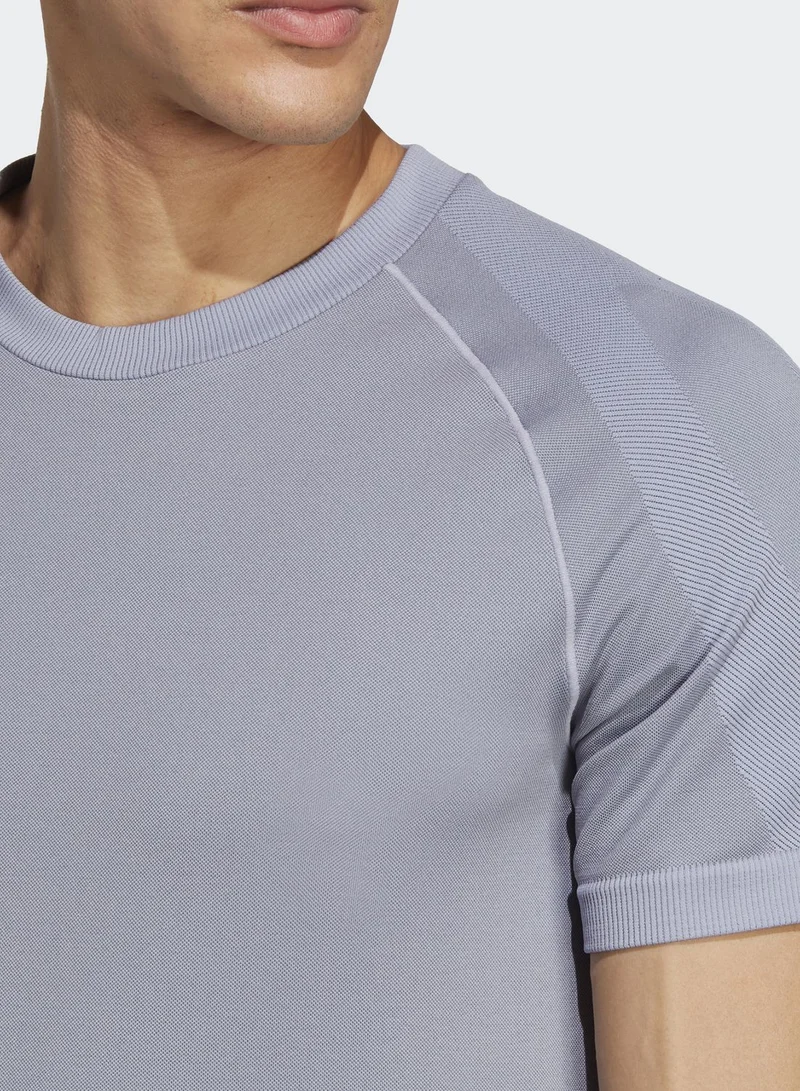 Adidas Primeknit Yoga Seamless T-Shirt