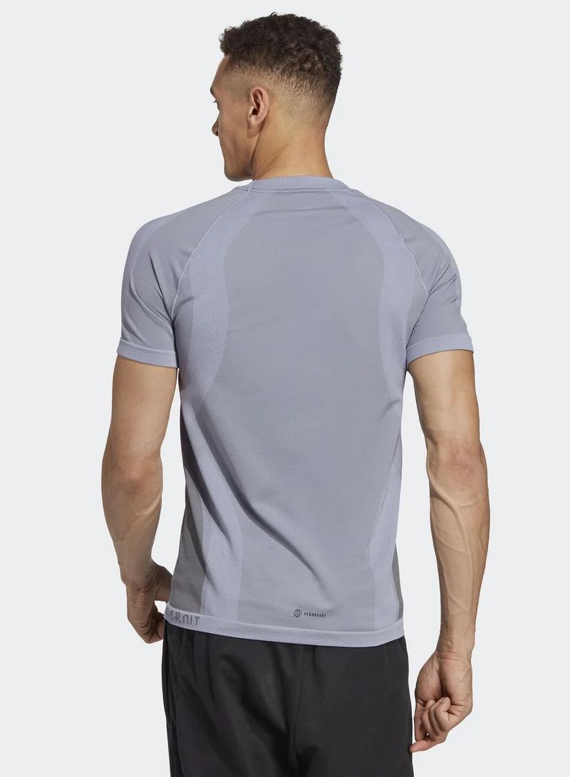 Adidas Primeknit Yoga Seamless T-Shirt