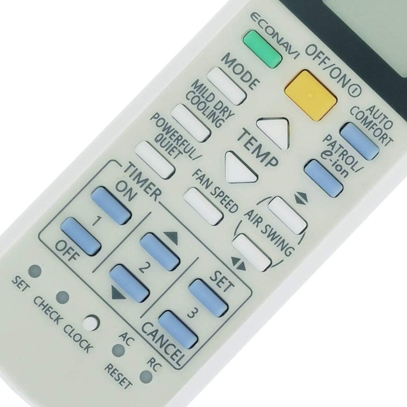 RCECAOSHAN Replacement for Panasonic Air Conditioner Remote Control CS-E12RKUAW CS-E9RKUAW CS-ME5RKUA CS-ME7RKU CS-ME7RKUA CS-E12RKUA CS-E9RKUA - Image 4