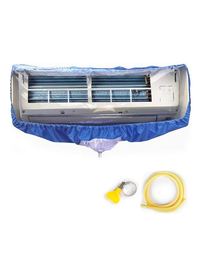 XiuWoo Waterproof Air Conditioner Cleaning Cover Blue - Image 1
