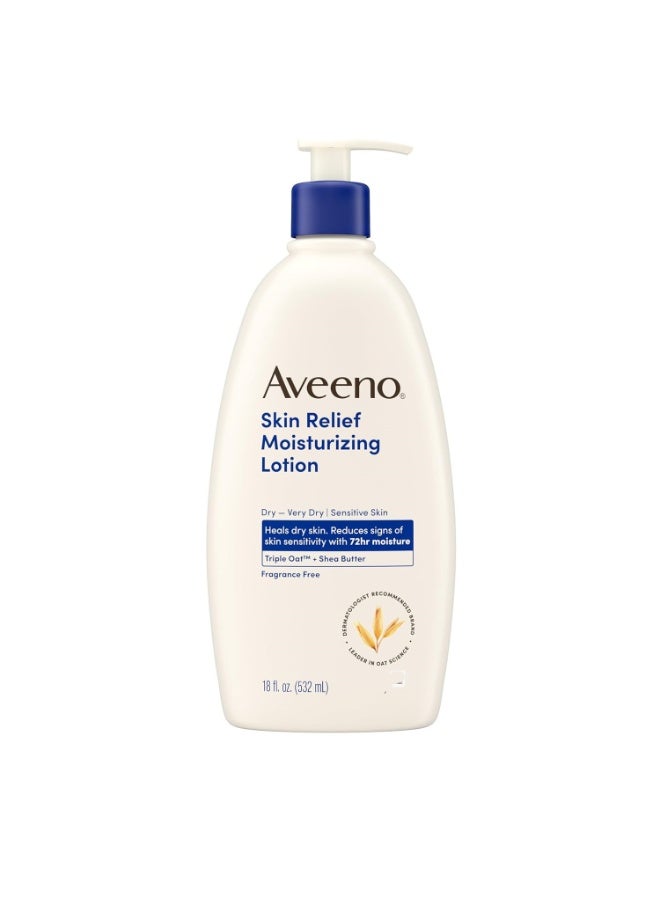 Aveeno Active Naturals Skin Relief 24 Hour Moisturizing Lotion, 532ml - Image 1