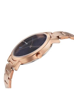 Sonata Round Shape Stainless Steel Analog Wrist Watch 8164WM01 - 35 mm - Rose Gold  - Image 3
