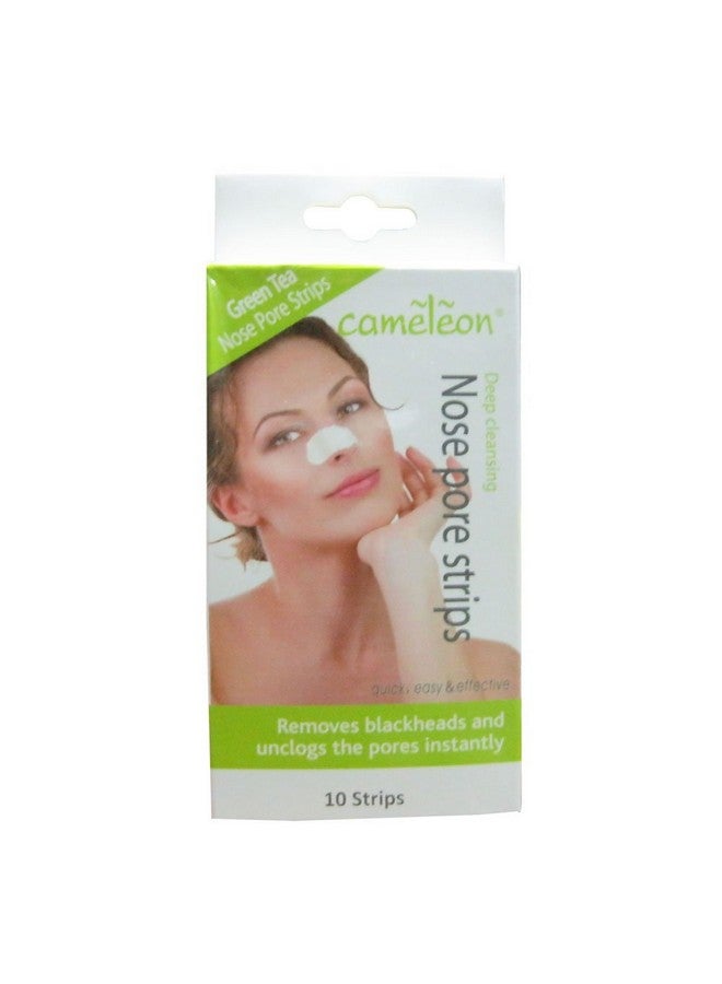 Deep Cleansing Nose Pore Strips In Green Tea - Pack Of 10