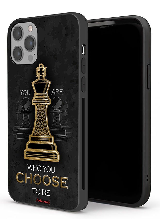 Tolwak Apple iPhone 12 Pro Protective Case You Are Who You Choose To Be - Image 1