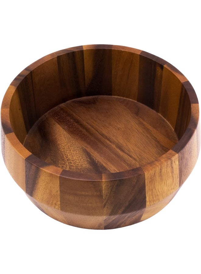 بيلي وعاء تقديم بيللي أكاسيا دائري للفواكه والسلطات، كبير، قطر 24 × ارتفاع 10 سم - Image 3