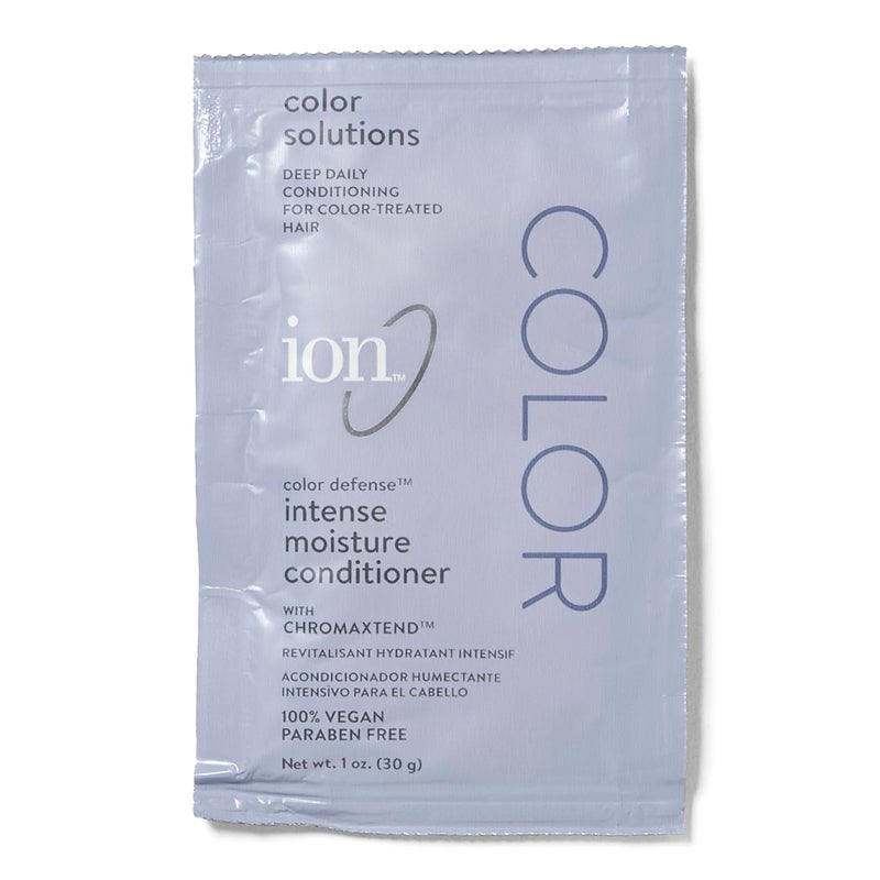 ion Color Defense Intense Moisture Conditioner Packette Vegan Paraben free Sulfate Free Protects Hydrates Color Safe