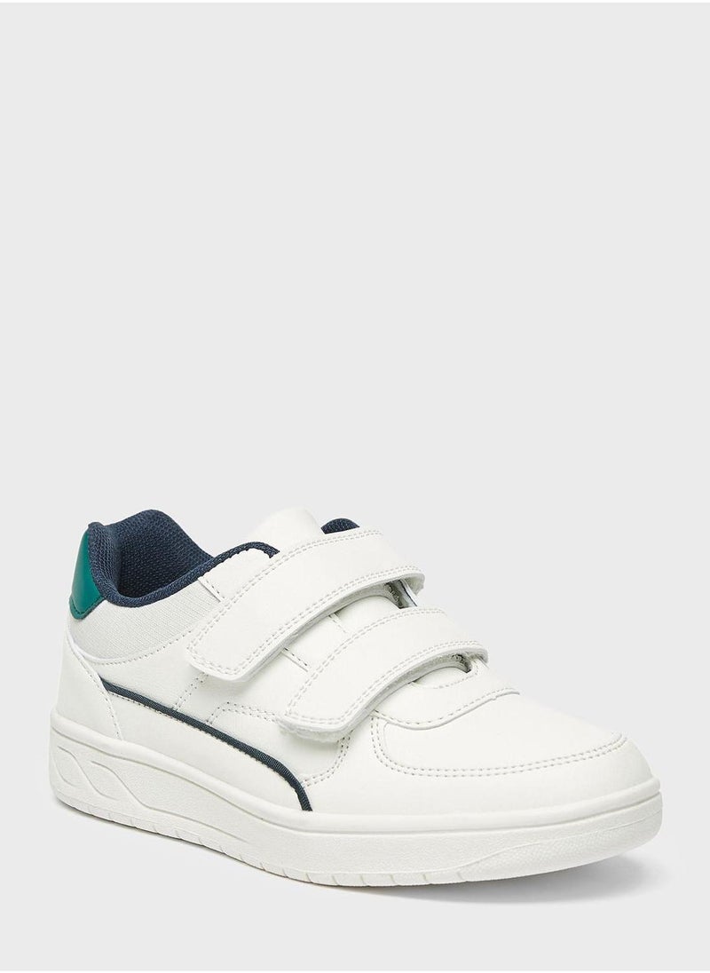 LBL by Shoexpress Kids Low Top Velcro Sneakers  - Image 2
