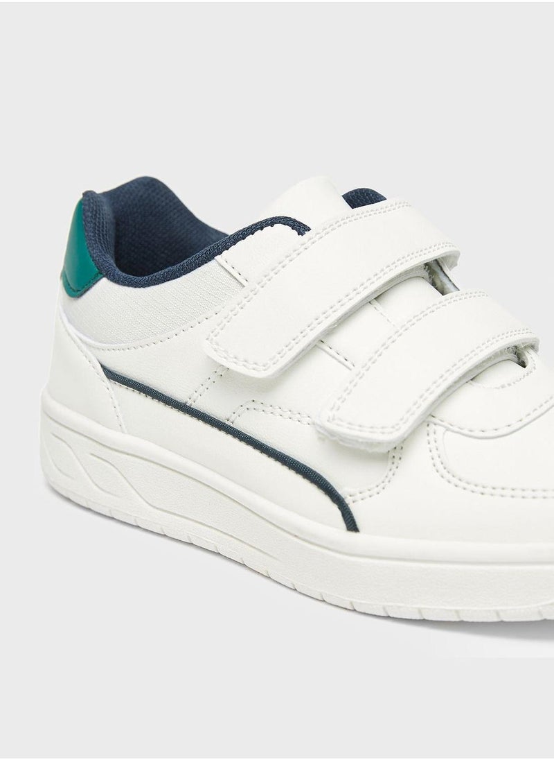 LBL by Shoexpress Kids Low Top Velcro Sneakers  - Image 5