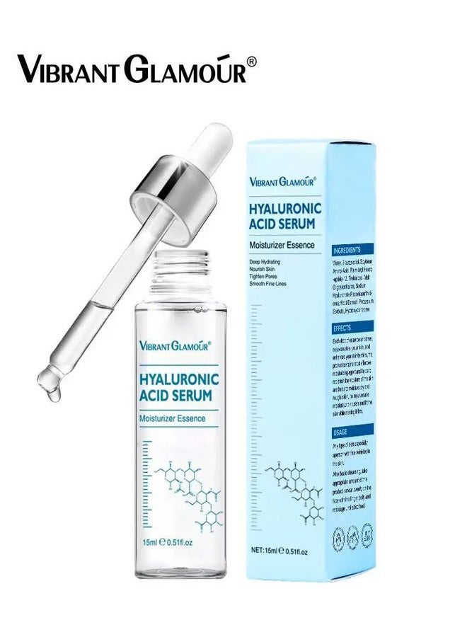 فايبرنت جلامور مصل حمض الهيالورونيك لتحسين الجلد يشرق البشرة ترطيب وترطيب الصيغة المضادة للشيخوخة لإصلاح الجلد الناعم والمشرق وتنشيط صحة الجلد - Image 1