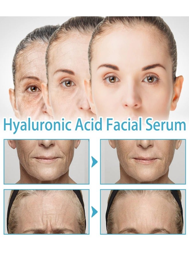 فايبرنت جلامور مصل حمض الهيالورونيك لتحسين الجلد يشرق البشرة ترطيب وترطيب الصيغة المضادة للشيخوخة لإصلاح الجلد الناعم والمشرق وتنشيط صحة الجلد - Image 4