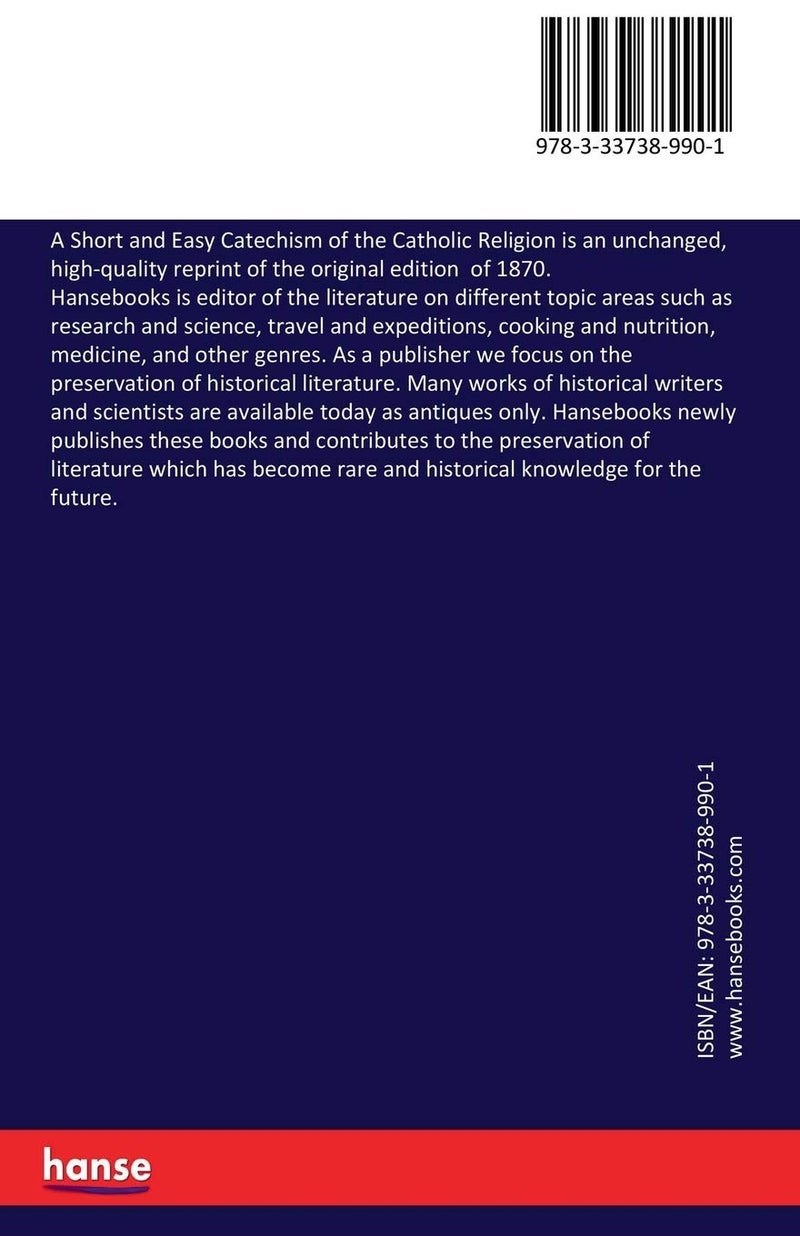 A Short and Easy Catechism of the Catholic Religion  - Image 2