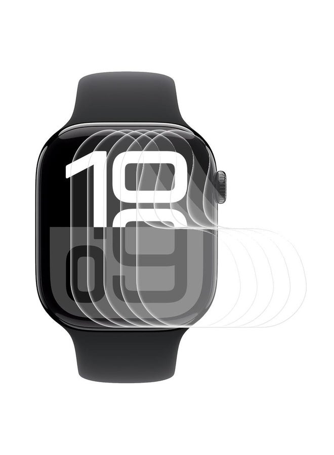 HuHa For Apple Watch Series 10 46mm 5pcs xDfind Soft Hydrogel Film Full Cover Front Protector - Image 1