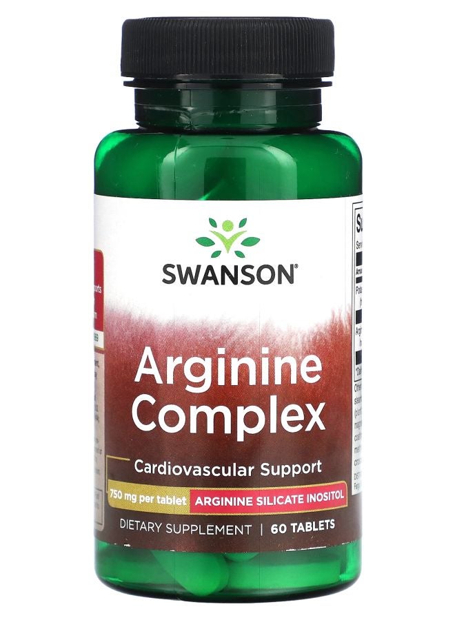 Arginine Complex 750 mg 60 Tablets