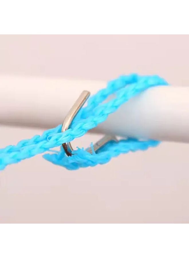 2pcs Assorted Windproof Clothes Hanger Portable Outdoor Drying Rack for Garden Travel RV - Image 4