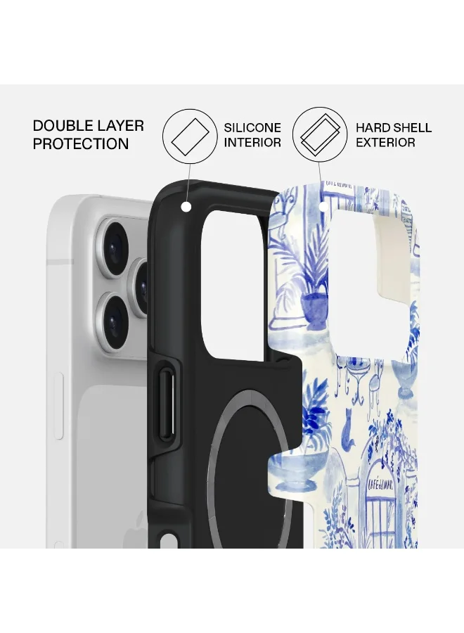 بورجا جراب بورجا آيفون  برو فاخر طبقة مزدوجة صلبة وسيليكون مقاوم للخدش والصدمات